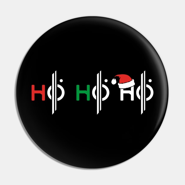 Ho Ho Ho (Galactic) Pin by Dama Designs