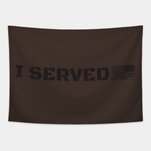 I Served | USA Military Service Tapestry