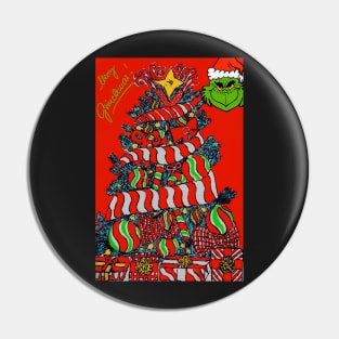 Vintage Christmas Tree No. 6 Pin