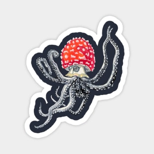 Toadstool Octopus Magnet