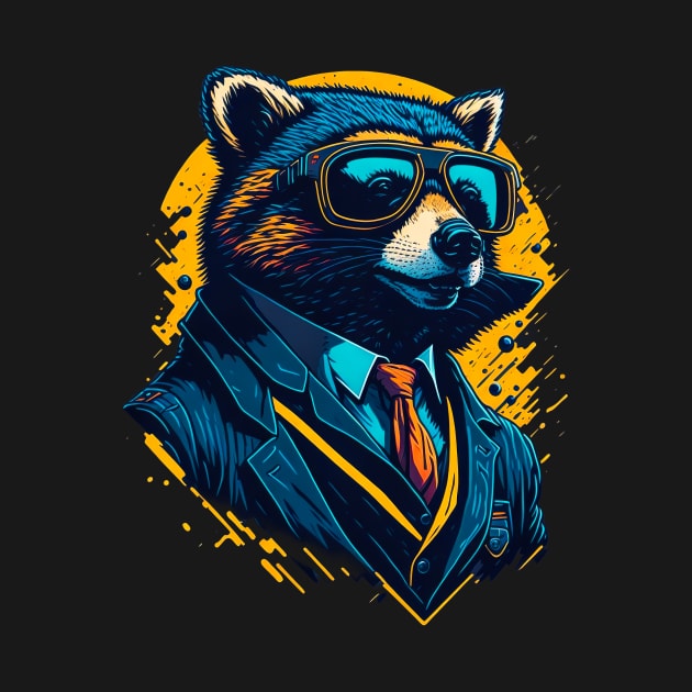 Boss Raccoon by nnorbi