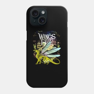 Darkstalker's Legacy Visuals From The Pages Of Wings Of Fire Phone Case