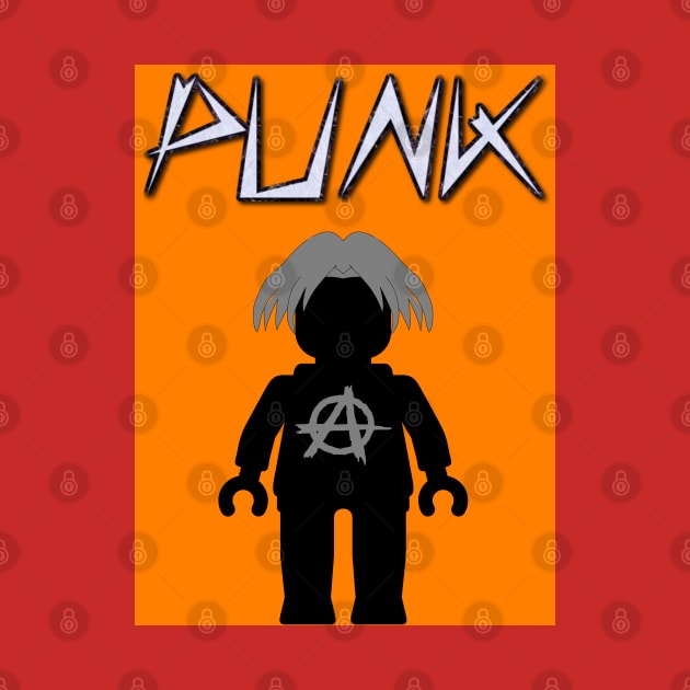 Punk Guitarist Minifig, Customize My Minifig by ChilleeW