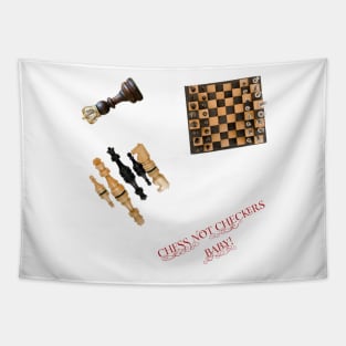 Chess sticker pack! Chess not checkers! Tapestry