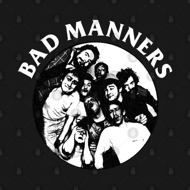 Bad Manners - Engraving Style by Parody Merch