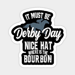 Derby Day and mint juleps Kentucky horse racing Magnet