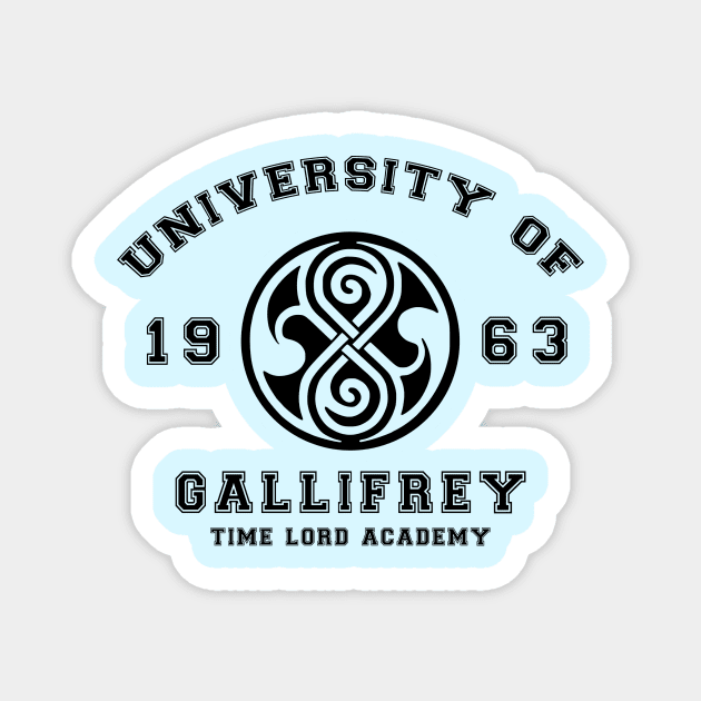 University Of Gallifrey Magnet by royalbrosart