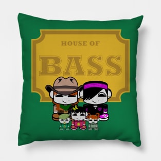 O'BABYBOT: House of Bass Family Pillow