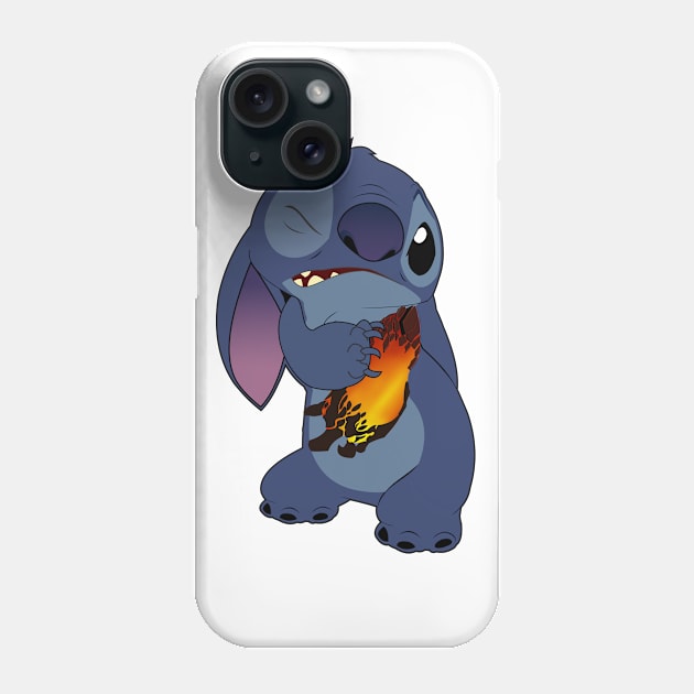 The power of Stitch Phone Case by Rohman1610