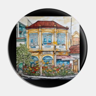 Ho Chi Minh City drawing Pin