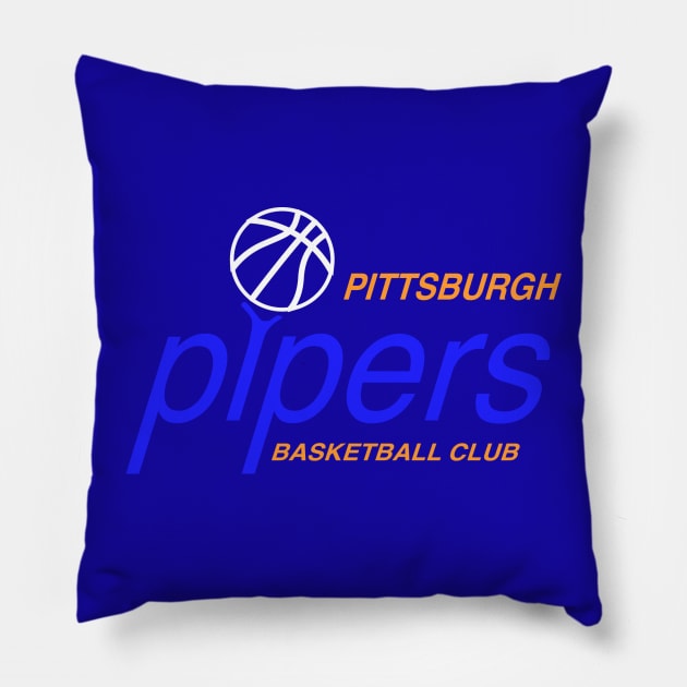 DEFUNCT - PITTSBURGH PIPERS Pillow by LocalZonly