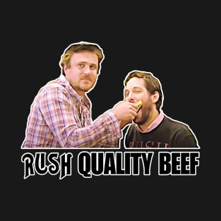 Rush - Sidney Fife and Peter Klaven - Quality Beef! T-Shirt