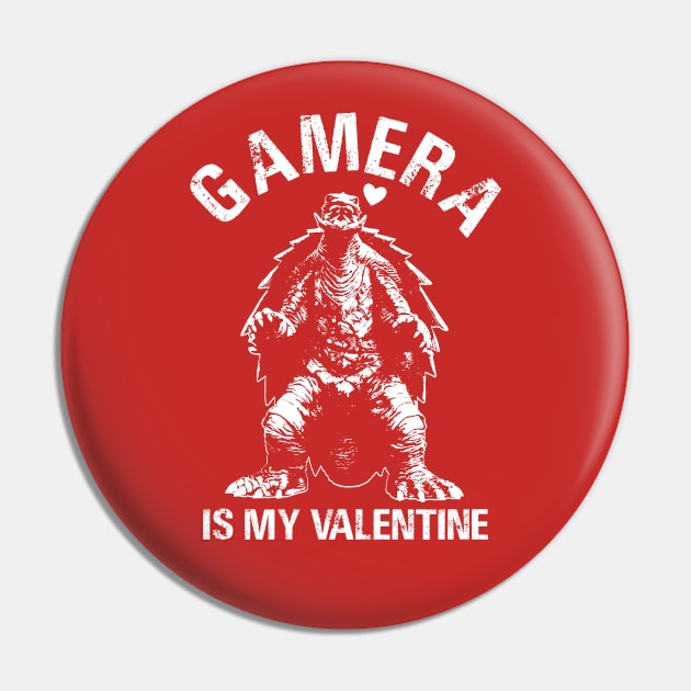 GAMERA Valentine's day - 2.0 Pin by ROBZILLA