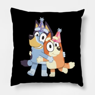 Bluey Birthday Pillow