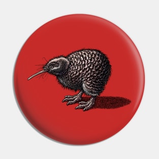 Kiwi Bird (New Zealand) Pin