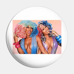 Bongos Girls Pin