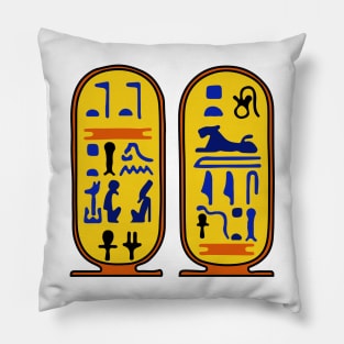 Hieroglyphs of the Pharao Pillow