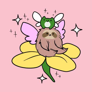 Fairy Frog and Sloth T-Shirt