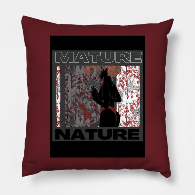 Mature Nature Pillow by RandomAlice