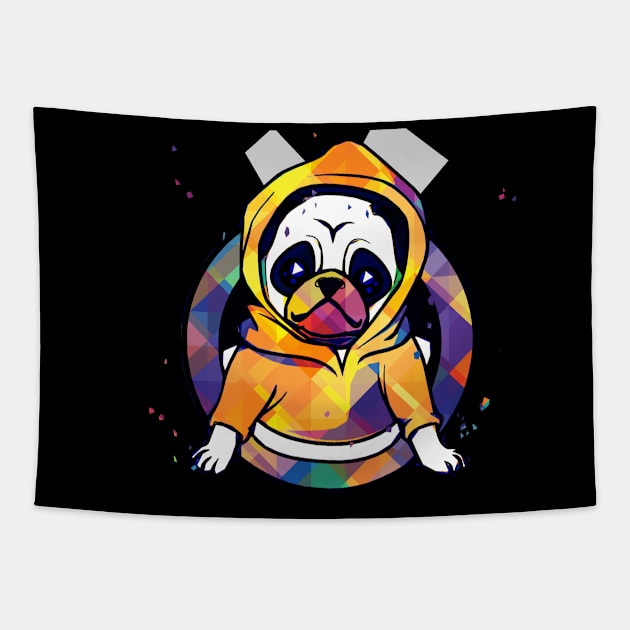 PUG Tapestry by Arassa Army