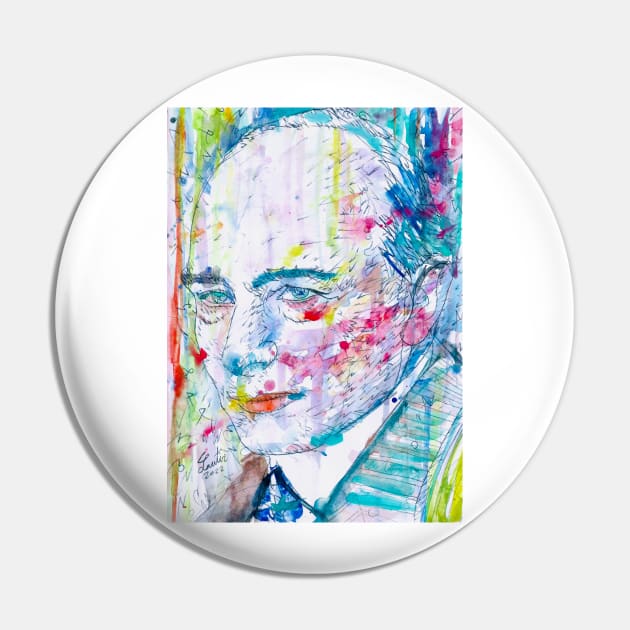 ROBERT MUSIL - watercolor portrait .2 Pin by lautir