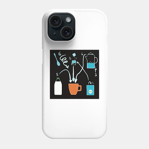 How to make a cup of tea Phone Case by Nigh-designs