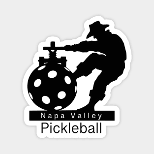 Napa Valley Pickleball (front only) Magnet