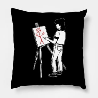 THE ARTIST - DRAW WHAT YOU FEEL Pillow