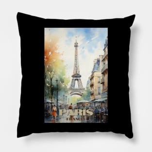 Paris Cityscape Pillow