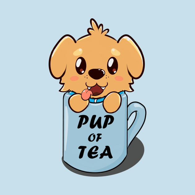 Pup of tea by AshStore