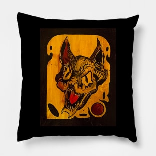 Demon Cat #5 Pillow