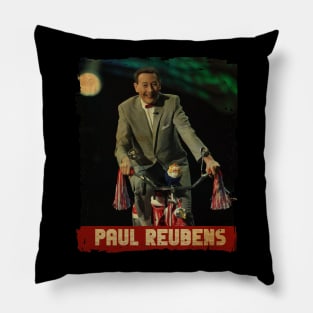 Retro Style \\ Paul reubens Pillow