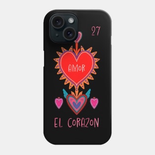 27 El Corazon The Heart Phone Case