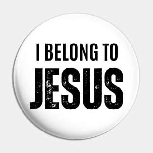 I belong to Jesus - Religious Pin