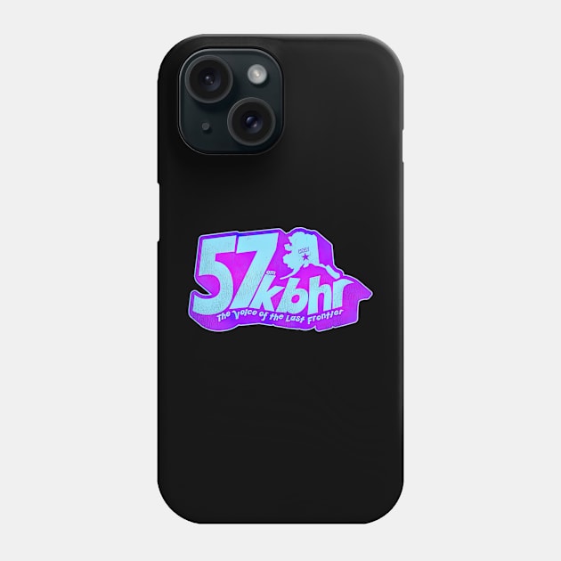 KBHR 57 Am - Northern Exposure Radio Station Phone Case by ThomaneJohnson