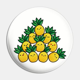 Pineapple Bunch Pin