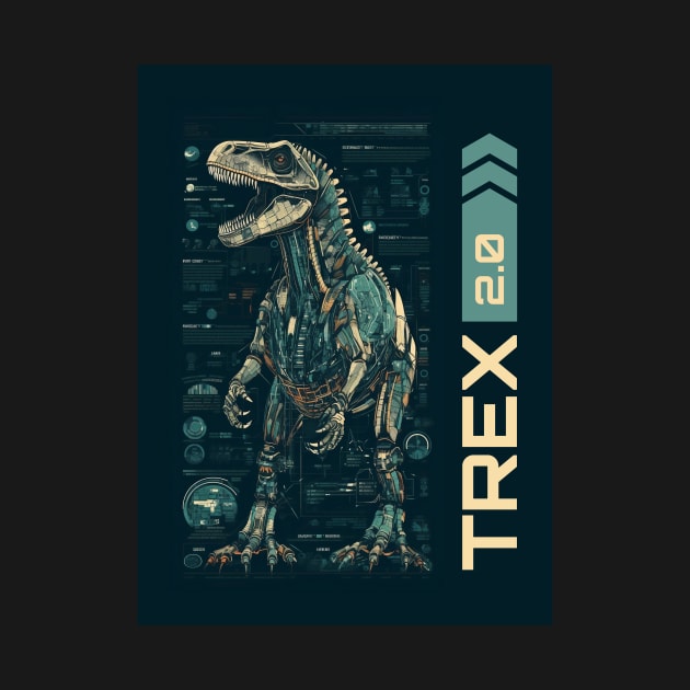 t-rex 2.0 by adigitaldreamer