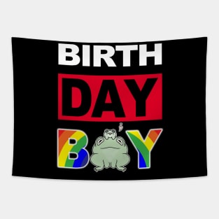 Birth Day Boy Tapestry