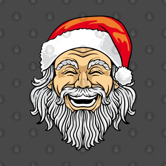 LAUGHING SANTA CLAUS by WYB store