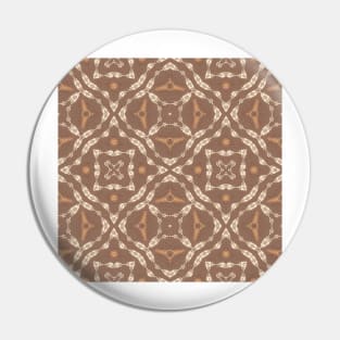 Earthy Tones Textures Navajo , Kilim , Aztec Pattern Pin