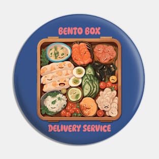 Bento Box Kawaii Sushi Pin