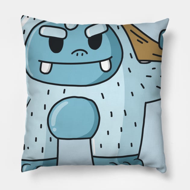 Yeti Pillow by Israelement