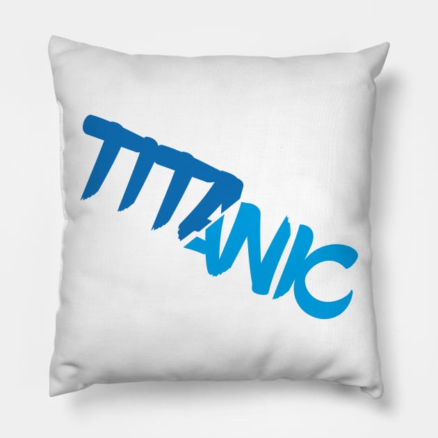 NATIONAL TITANIC REMEMBRANCE DAY Pillow by HozDes