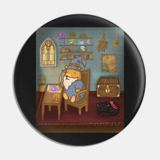 Maurice the Bear - Wizard Office Pin