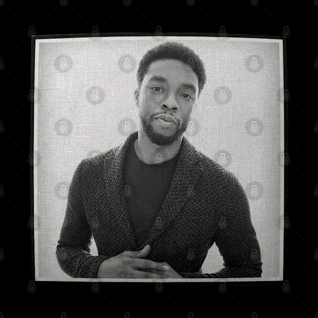 Chadwick Boseman Pillow by lahuwasi