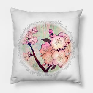 Beautiful Sakura Pillow