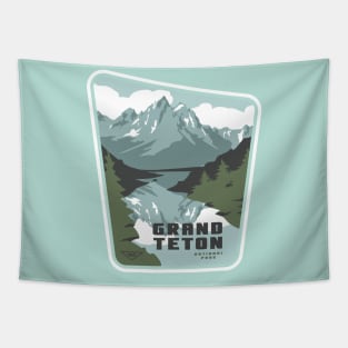 Grand Teton National Park Design Tapestry