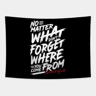 Where you Come From Georgia Tapestry