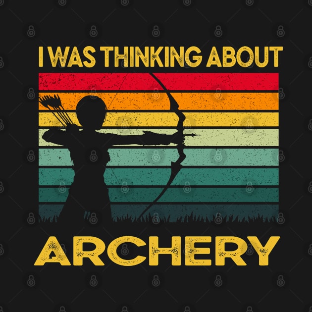 I was thinking about archery by Moe99