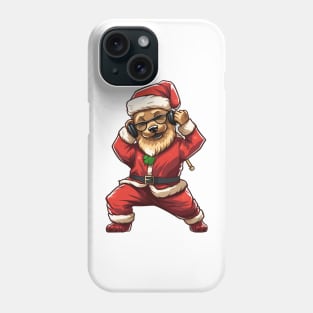 Cartoon Christmas Afghanistan Dog Dancing Phone Case